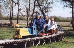 Ed Leatherwood, Bruce Roosa, and another new HALS member