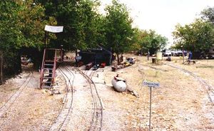 A view of Comanche Yard in the Fall of 1999. Photo by Frolin Marek.