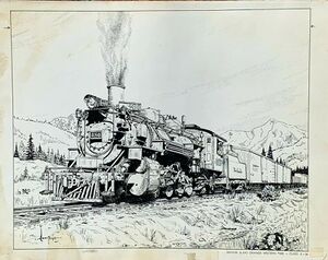 Denver & Rio Grande Western #480 Class K-36