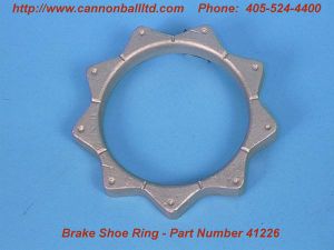 Cannonball Ltd Brake Shoe Ring for 4-1/8 inch diameter wheels.