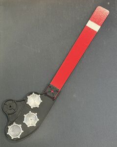 A one-eighth scale semaphore arm printed in PLA, including the lenses.