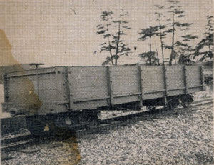 McConnel Island Narrow Gauge RR 1880's style gondola.