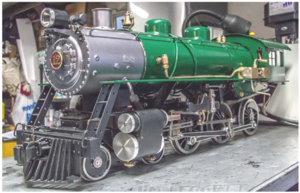 No. 12 - Light 4-6-0 built by Bill Van Brocklin, 1971-1972. Keith Wood, Montreal PQ, owner as of 2016.