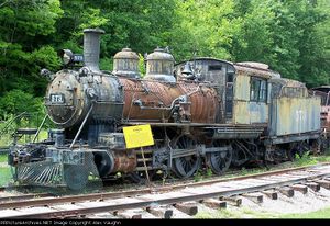 Wabash Mogul 573 at St Louis, MO, photo by Alex Vaughn, 8 July 2008.