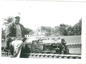 A Boston & Albany 4-6-6T in 3-1/2 inch gauge at Danvers. Photo by Carrdo.