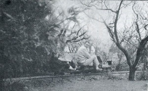 Dwight Durkee driving Ralph Sweely's engine.