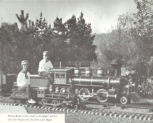 Winton Brown and his wife des Neige