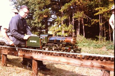 3/4 inch Scale 2-8-2 Live Steam Charlotte, NC Oct 1967