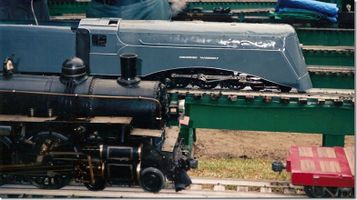 3/4 inch scale live steam at Waushakum Live Steamers. Photos by Bob Hornsby.