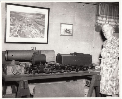 Myrtle Leggett. Photo by A.W. Leggett.