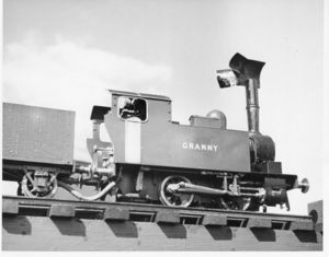 Carl Purinton's "Granny" 0-4-0 switcher at Danvers.