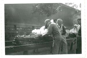 A meet at Danvers, early 1950's. Photo by Carrdo.