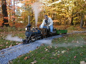 Bret Keuber's Minnie-2 Number 13. Fall running at Frosty Hollow on the P. D. C. R. R.