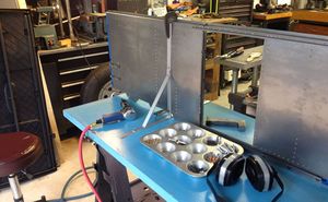 There are about 1100 rivets that have to be installed just for looks as well as hold a lot of stuff together.